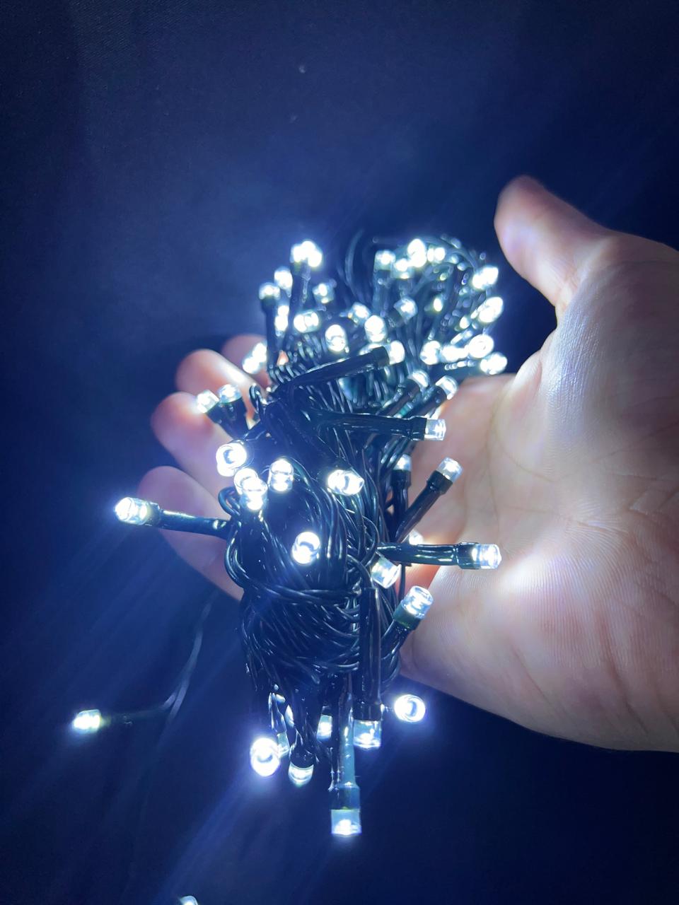 💡 LUZ LINEAL NAVIDEÑA EN BOLSA– CABLE VERDE (7 METROS / 100 BOMBILLOS) - Imagen 4