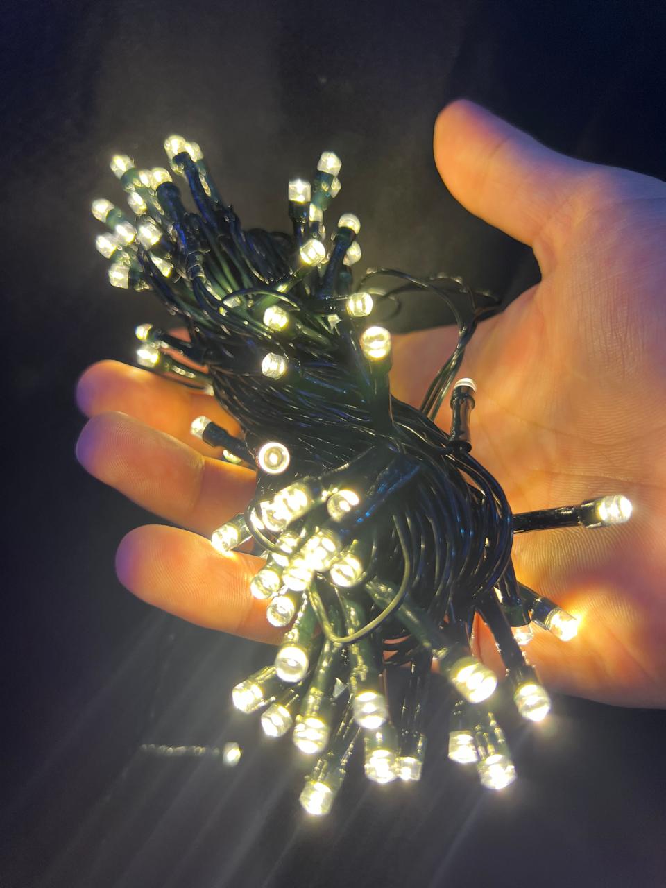 💡 LUZ LINEAL NAVIDEÑA EN BOLSA– CABLE VERDE (7 METROS / 100 BOMBILLOS) - Imagen 3