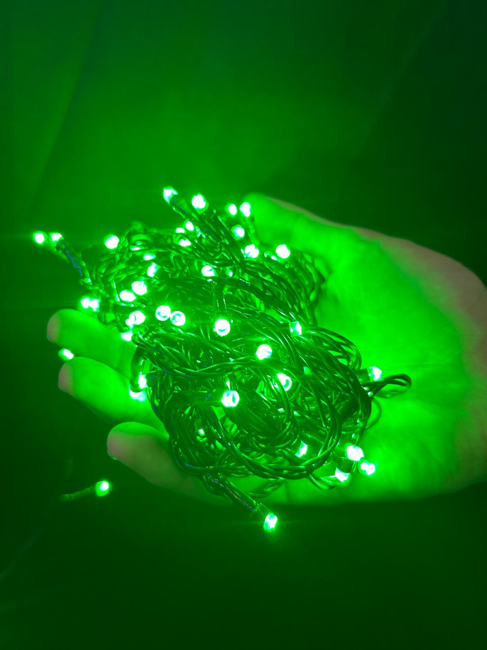💡 LUZ LINEAL NAVIDEÑA EN BOLSA– CABLE VERDE (7 METROS / 100 BOMBILLOS) - Imagen 6