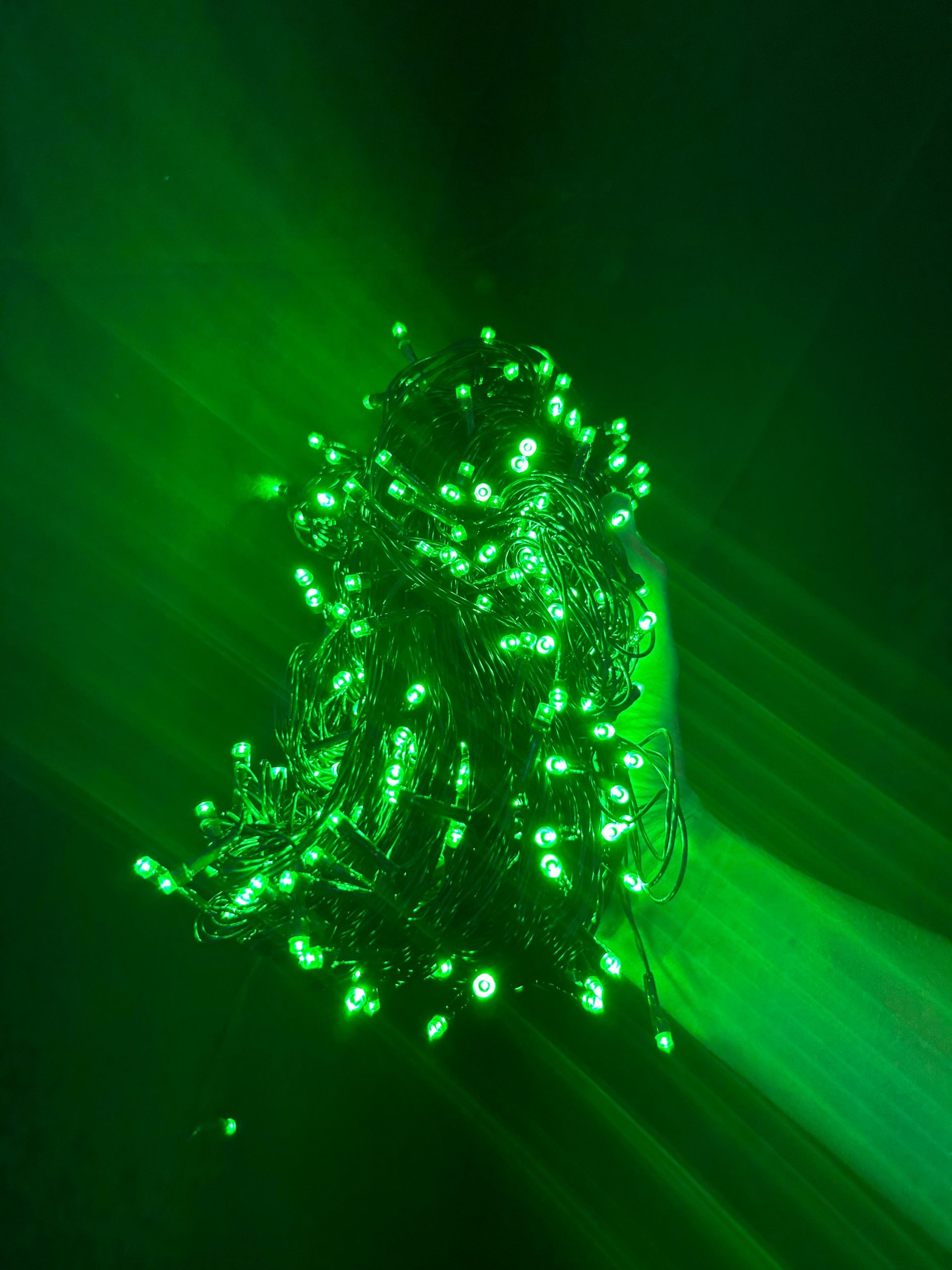 💡 LUZ LINEAL NAVIDEÑA TRADICIONAL – CABLE VERDE (7.5 m a 100 m) - Imagen 2