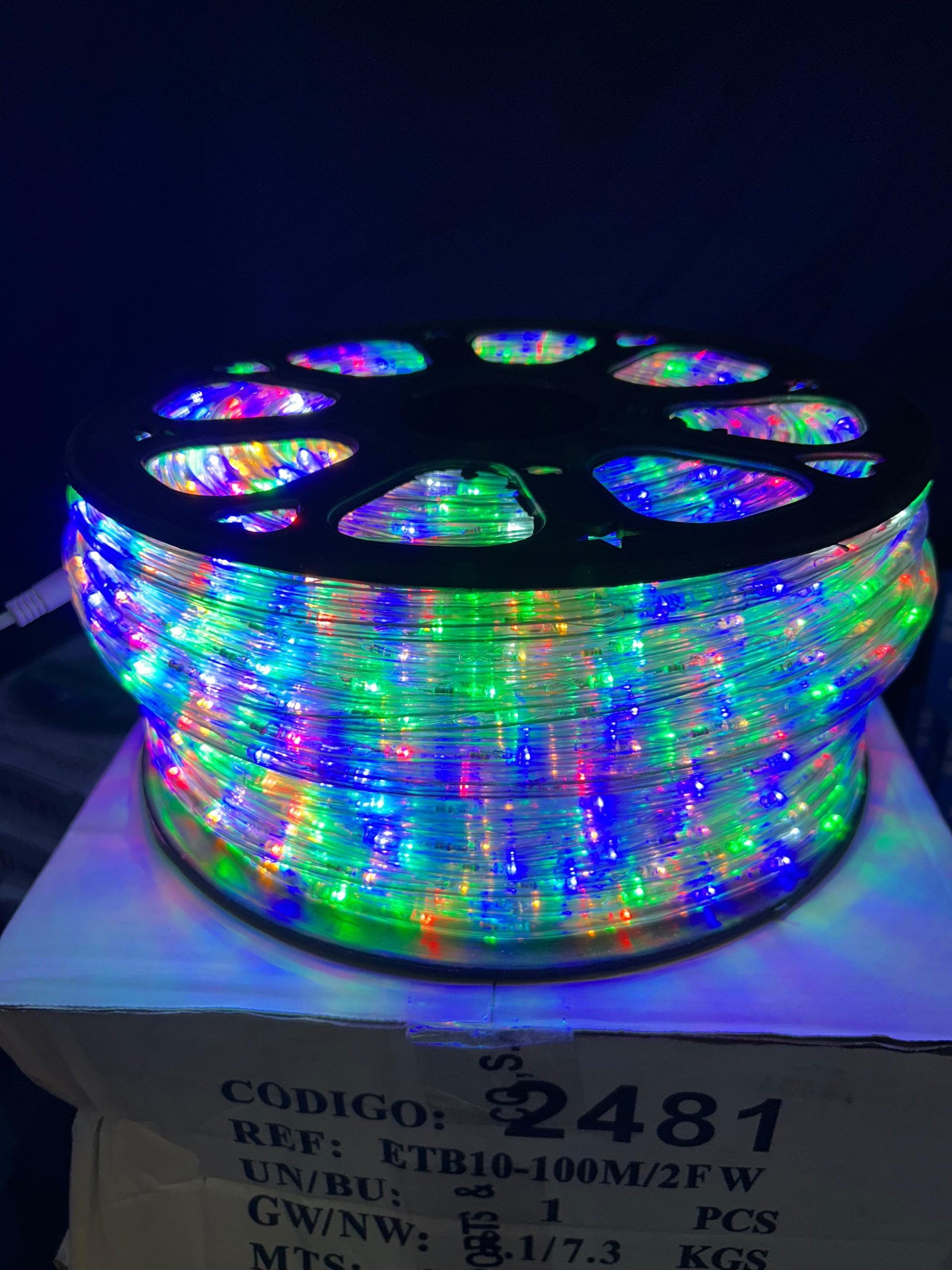 ⚡ MANGUERA LED 100 METROS CON FLASHER BLANCO – BRILLO CON EFECTO ESPECIAL - Imagen 4